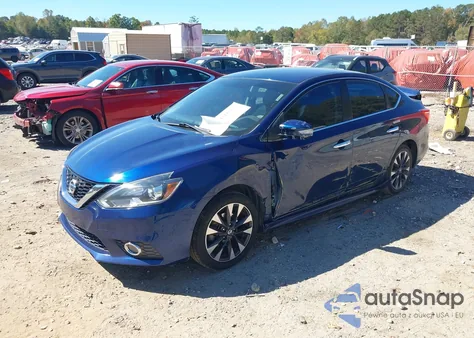 2017 Nissan Sentra Sr z USA, uszkodzony, nr VIN 3N1AB7AP4HY252051